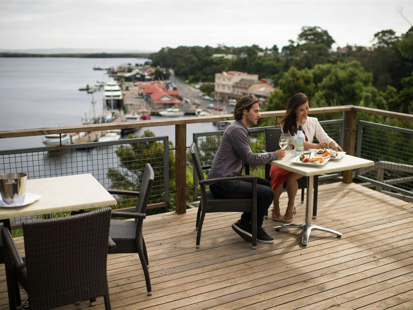 Dining at View 42° Restaurant & Bar