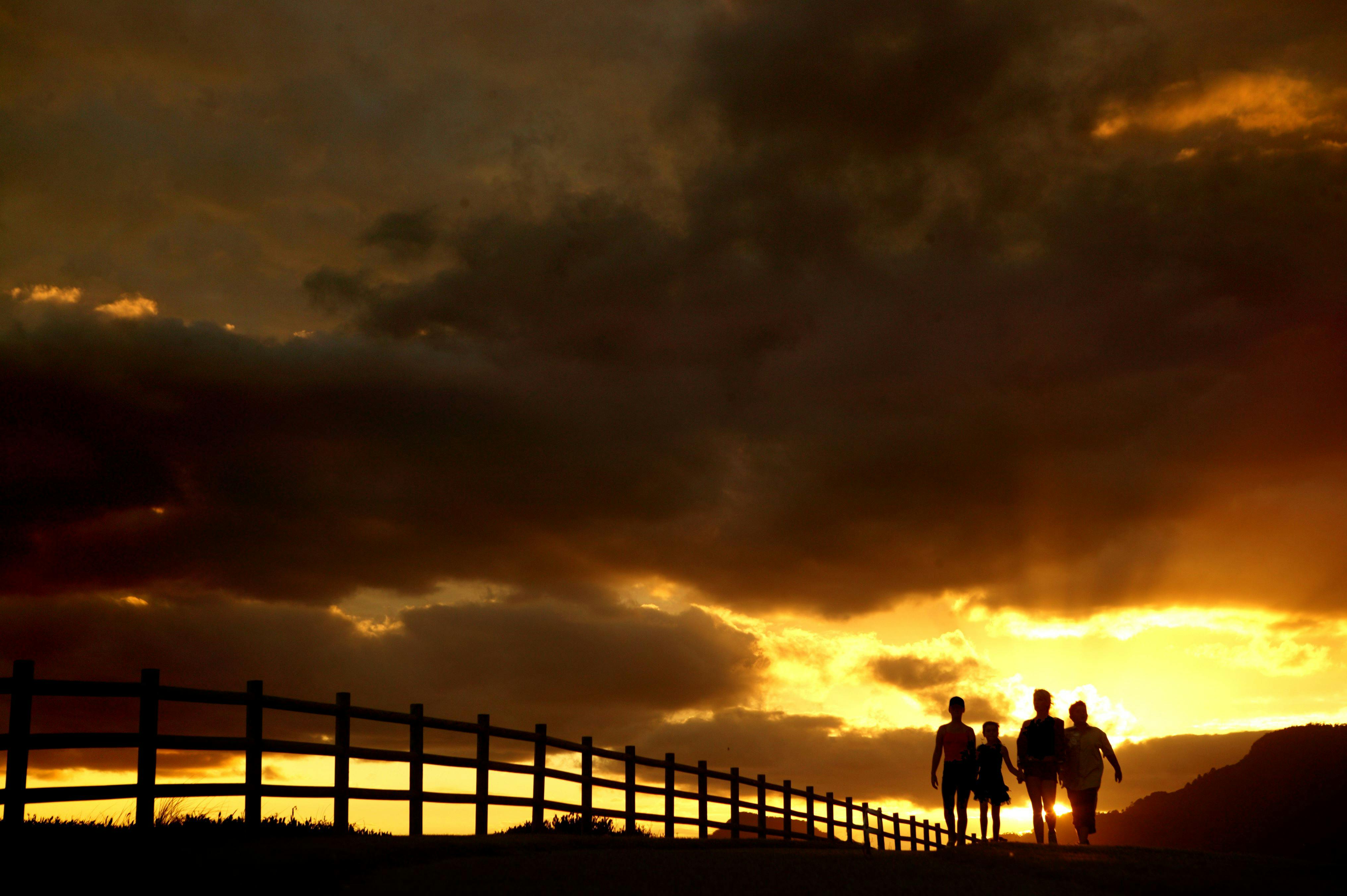 Coastal walk/cycle way