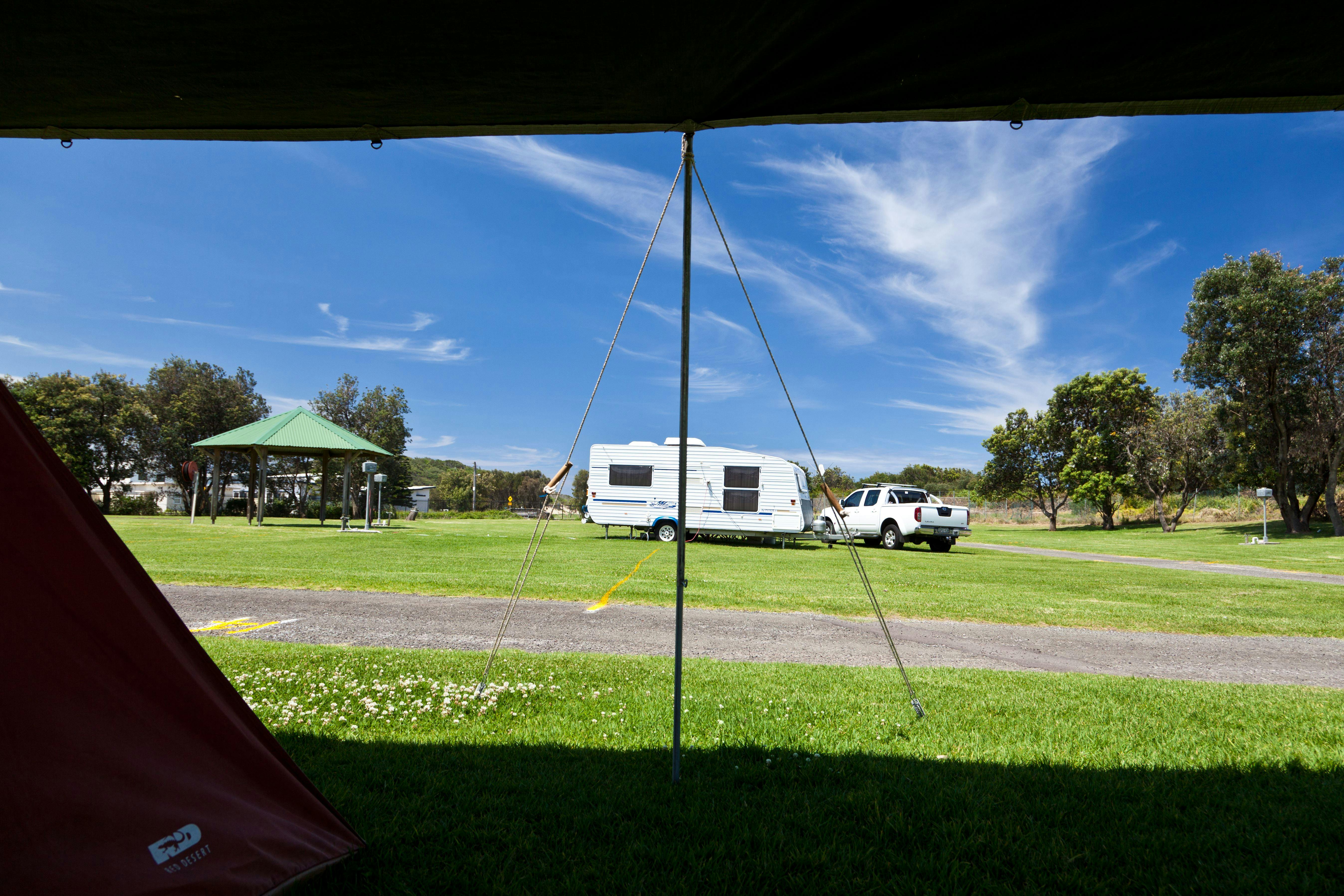 Drive Through Powered Caravan and Camping Site