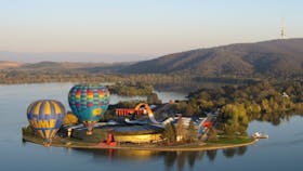 Dawn Drifters flight over Canberra