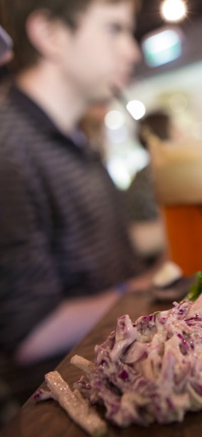 A meal served at Two Before Ten