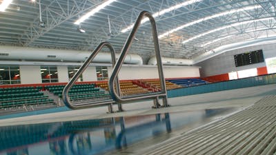 The aquatic centre at Canberra International Sports and Aquatic Centre