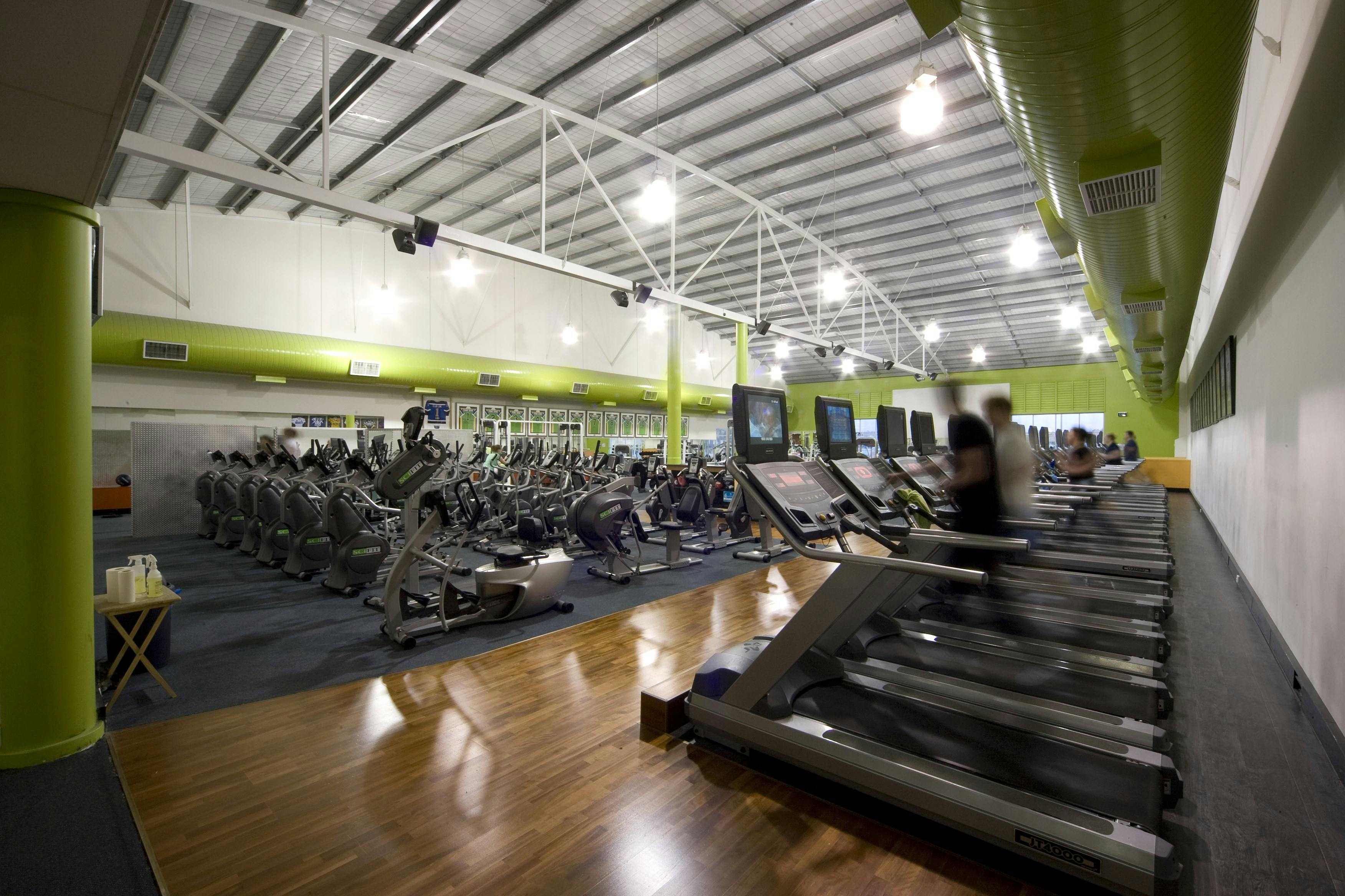 An equipment room at Canberra International Sports and Aquatic Centre