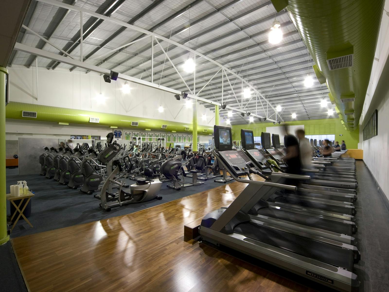 An equipment room at Canberra International Sports and Aquatic Centre
