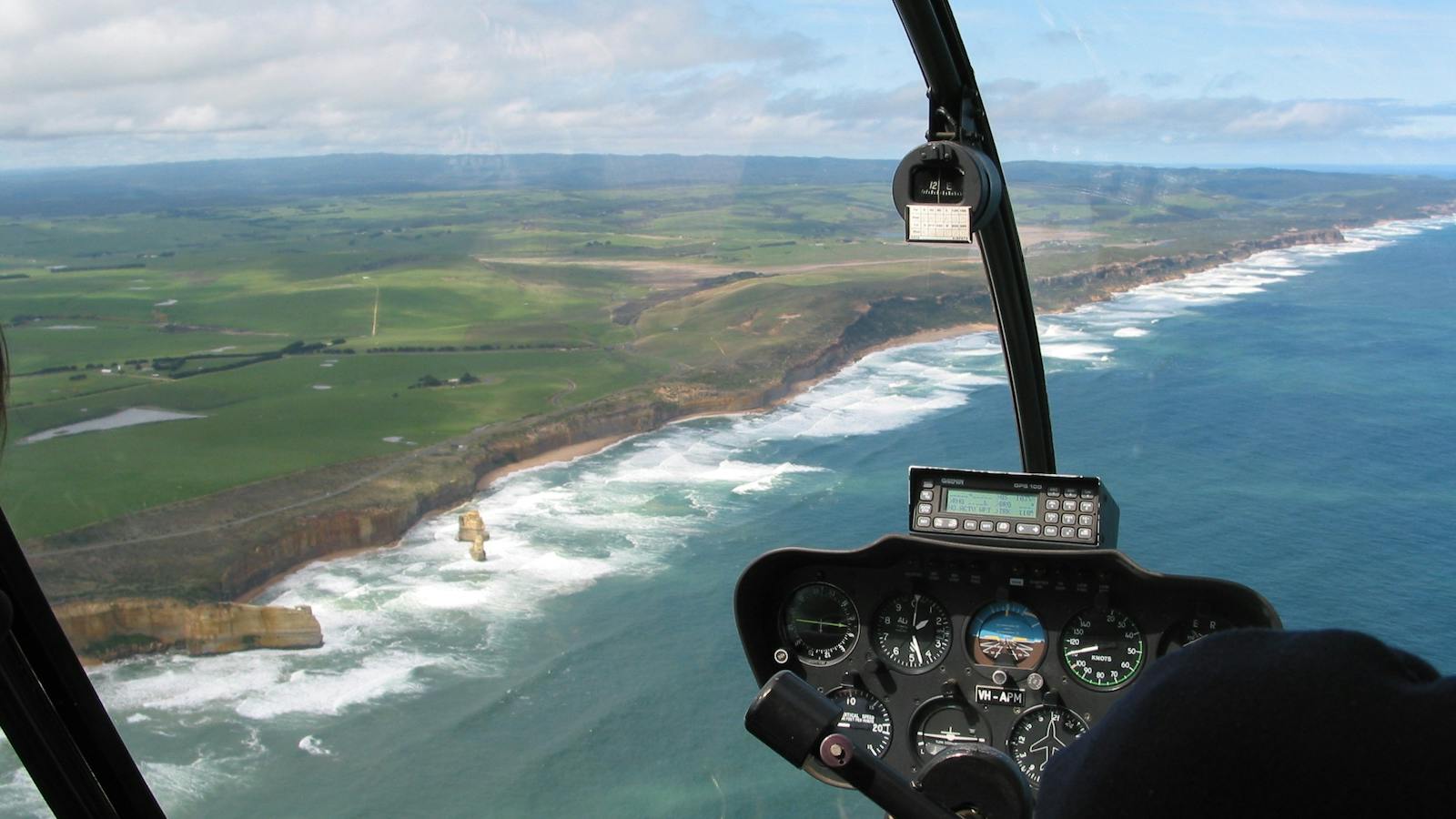 Shipwreck Coast Helicopter Flight