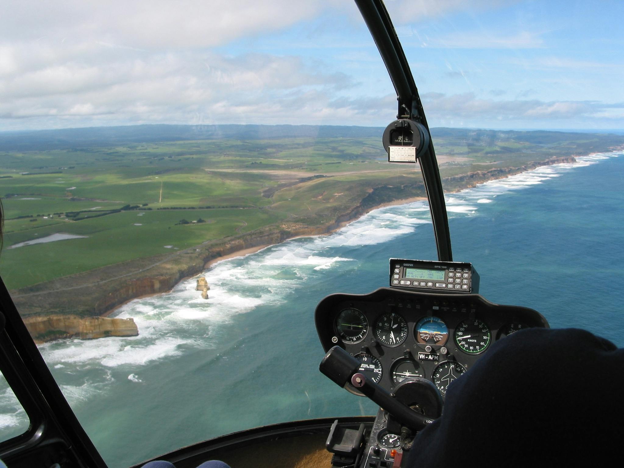 Shipwreck Coast Helicopter Flight