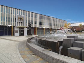 Legislative Assembly for the ACT entrance on Civic Square