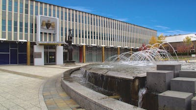 Legislative Assembly for the ACT entrance on Civic Square