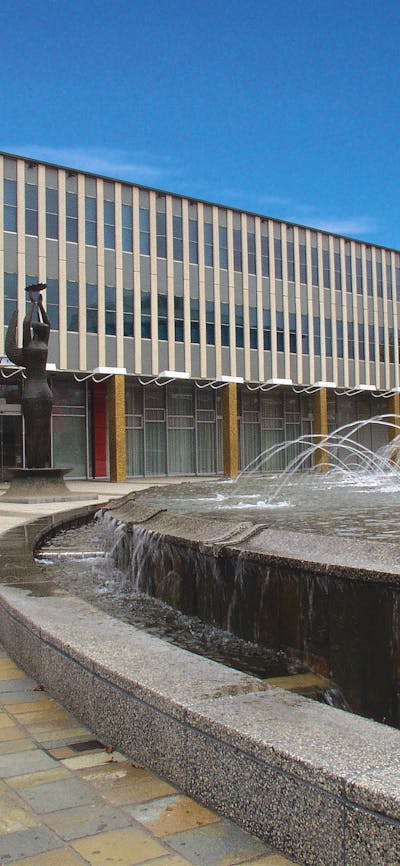 Legislative Assembly for the ACT entrance on Civic Square