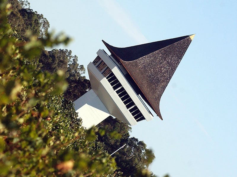 Mitchelton Winery Tower offers great views of the surrounding countryside near Nagambie