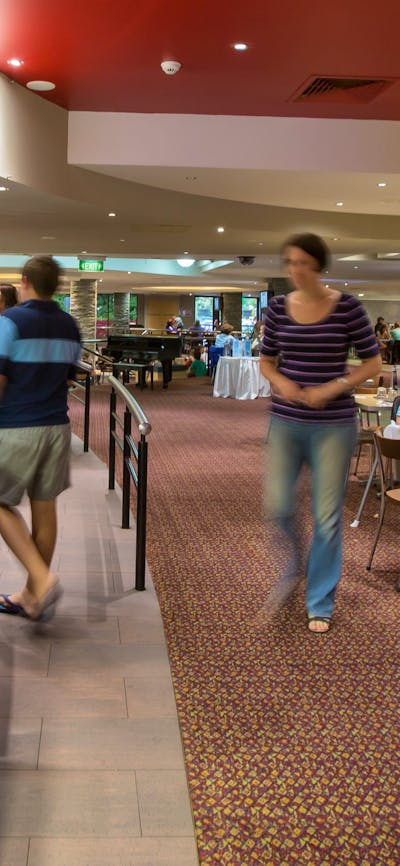 Desert and coffee counter