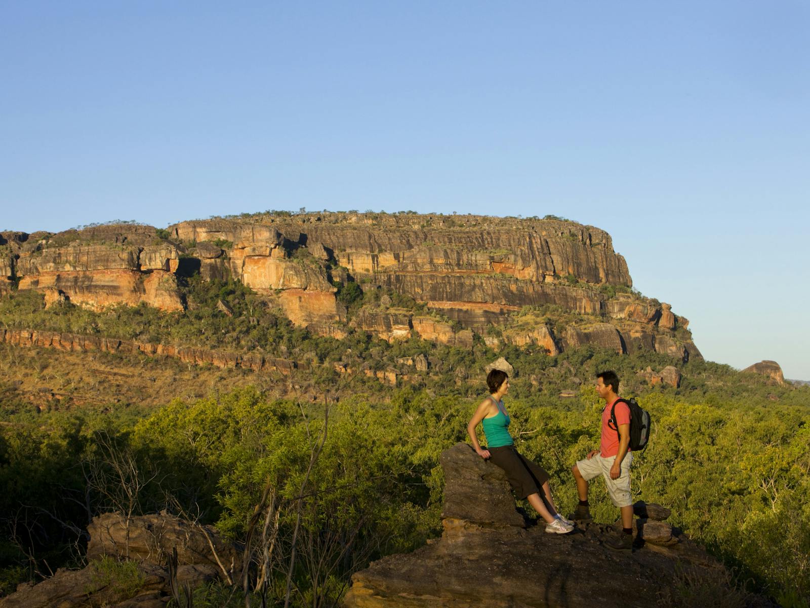 Sandstone and River Bushwalk, Kakadu Area, Northern Territory, Australia
