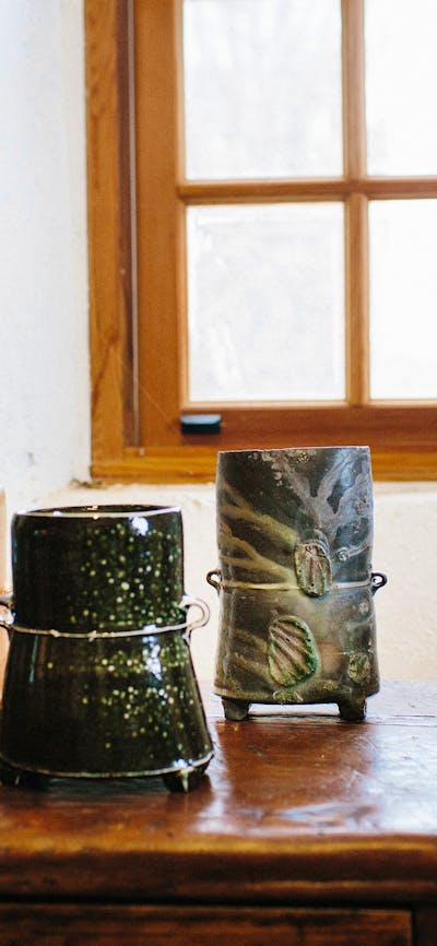 Old Saint Lukes pottery