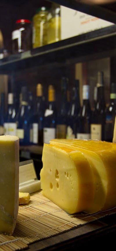 The cheese room at Silo in Kingston