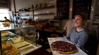 Freshly baked goods at Silo Bakery in Kingston, Canberra