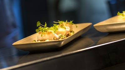 Seared scallop entree