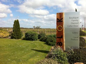 Blok sign on the Riddoch Highway