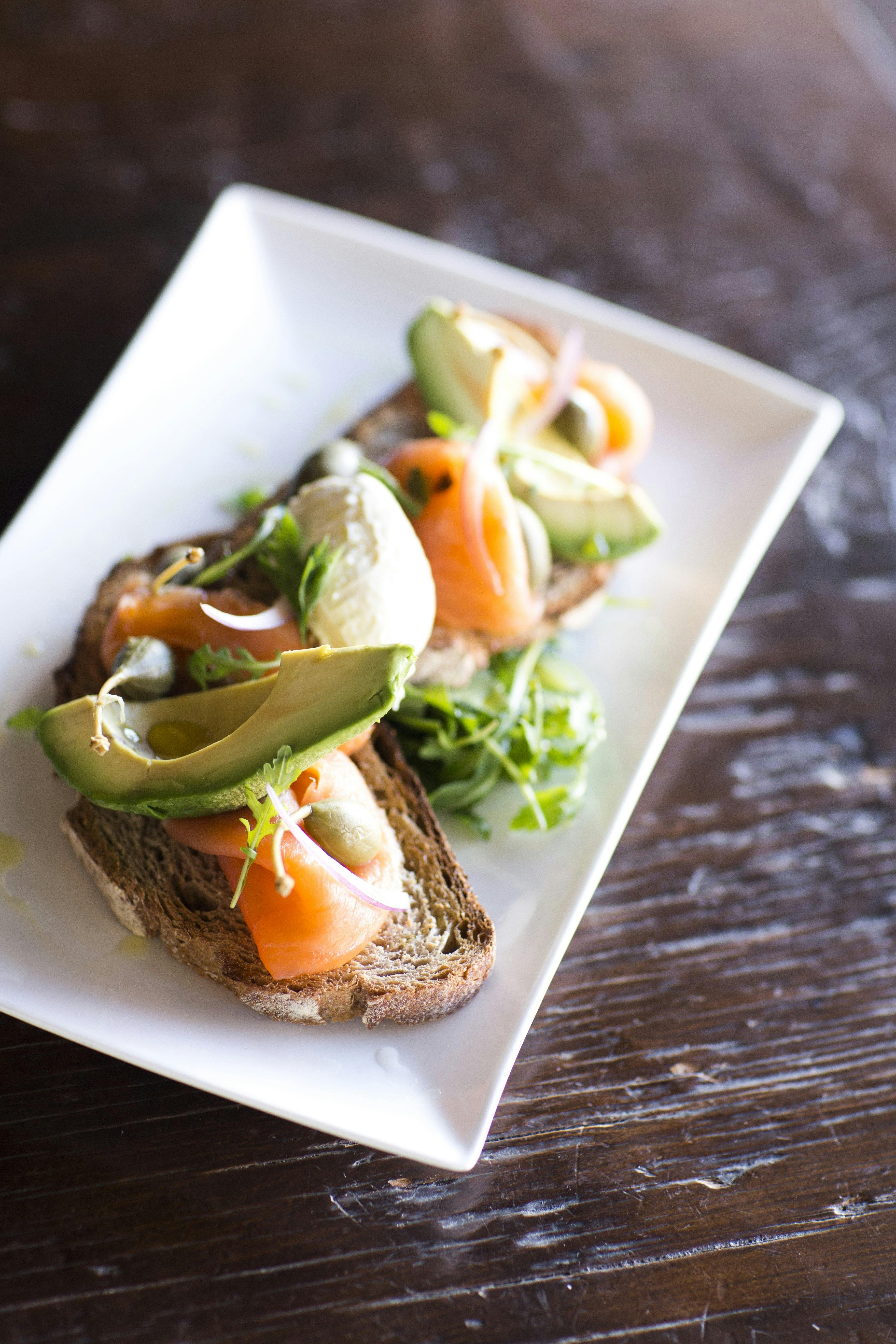 Open sandwiches
