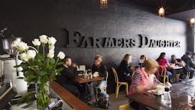 Diners inside Farmers Daughter
