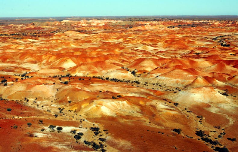 One Hour Painted Hills Flight from William Creek