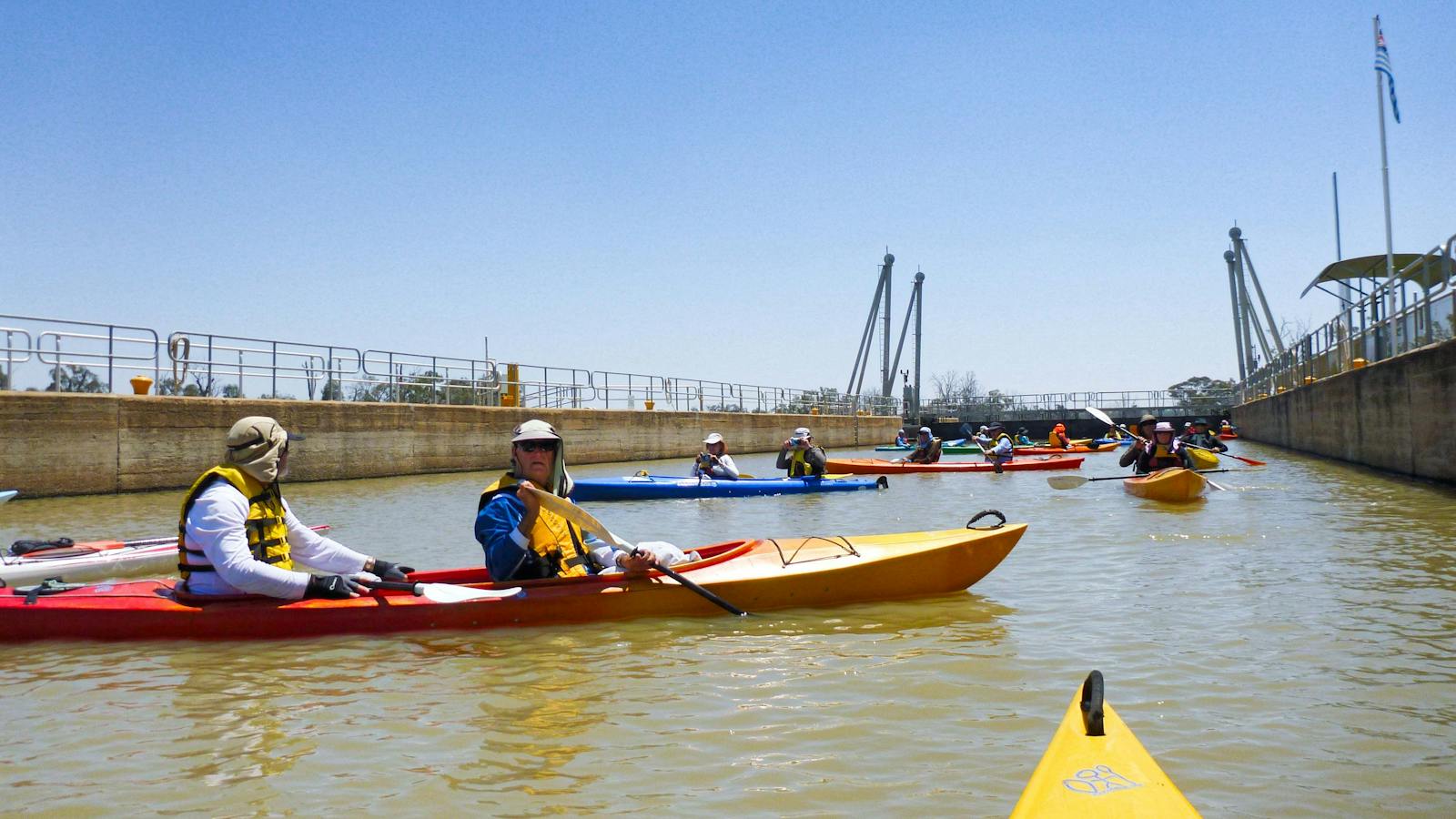 Group at Lock