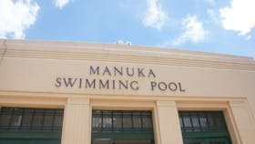 Manuka Swimming Pool entrance