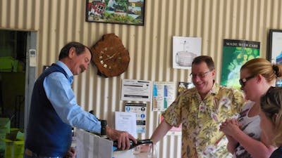 A wine tasting with Greg Gallagher