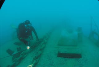 ex HMAS Hobart Dive Site