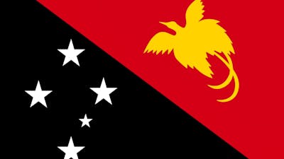 Flag of Papua New Guinea