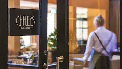 The main entrance to Chifley's Bar & Grill