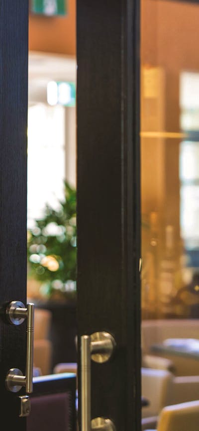 The main entrance to Chifley's Bar & Grill