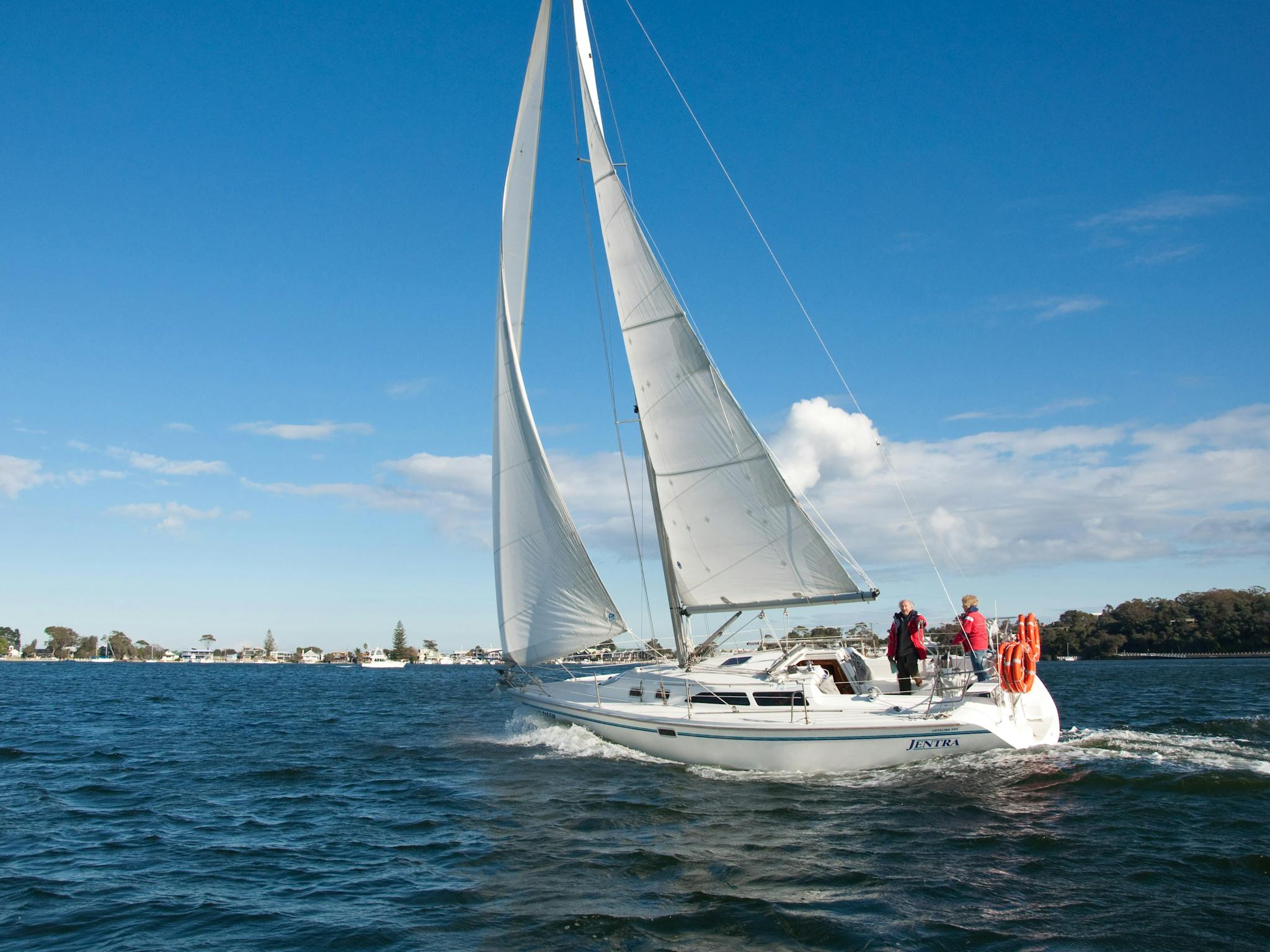 Exhilirating sailing