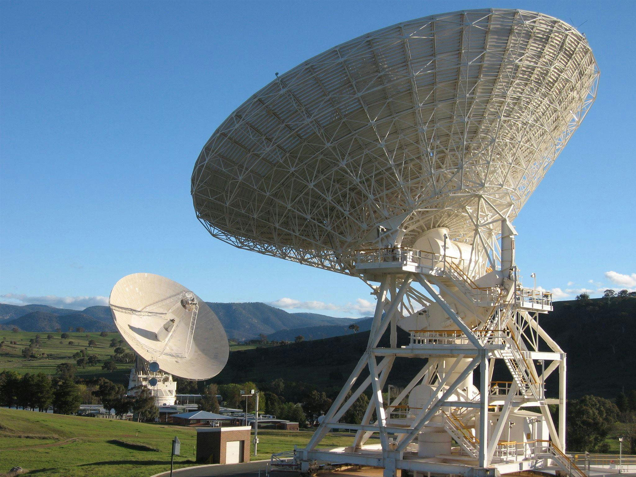 Capturing whispers from deep space at Deep space communication antennas