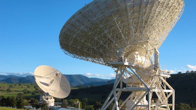 Capturing whispers from deep space at Deep space communication antennas