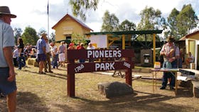 Pioneer Park has a wonderful historical village and museum