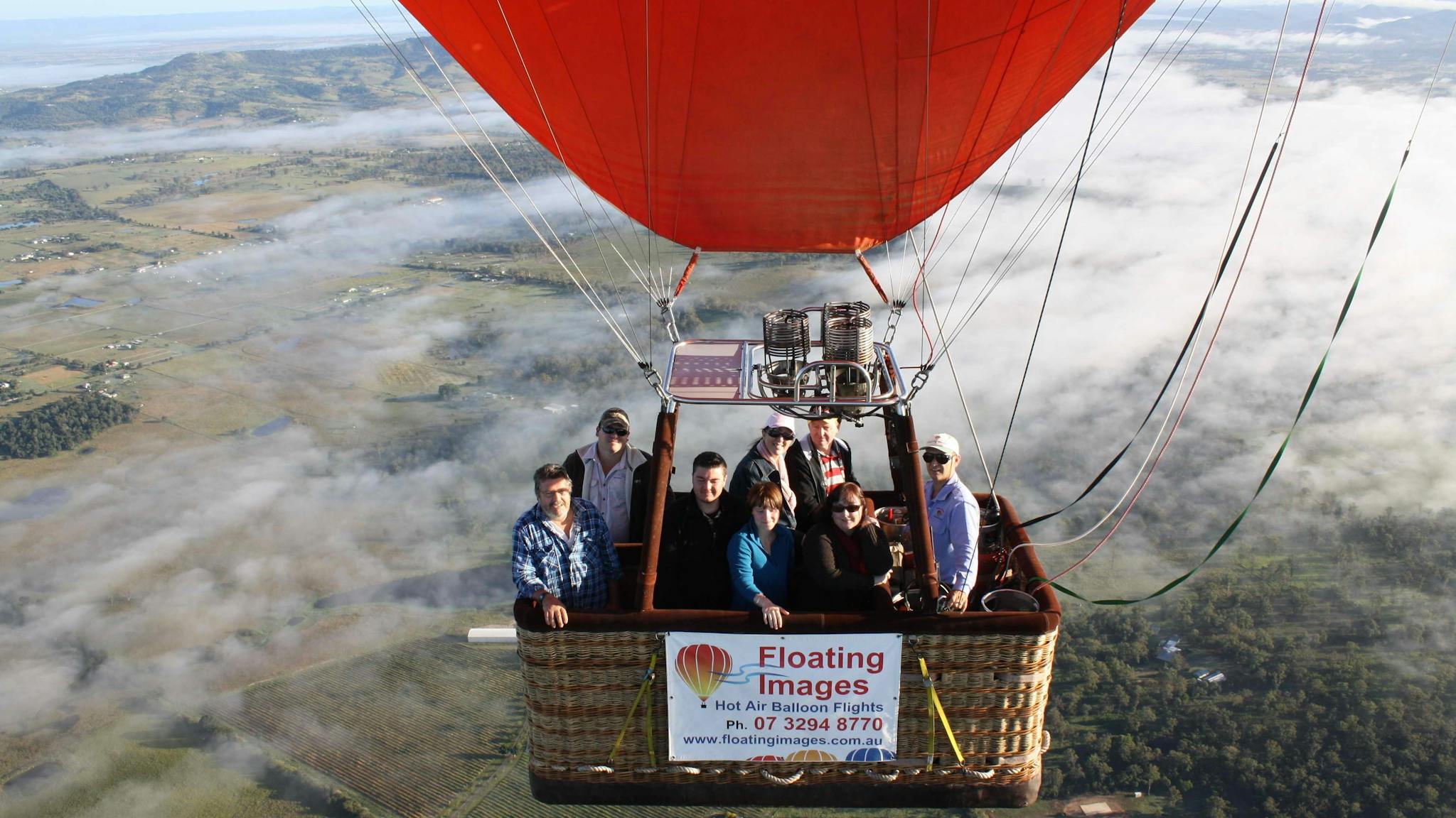 brisbane hot air balloon rides