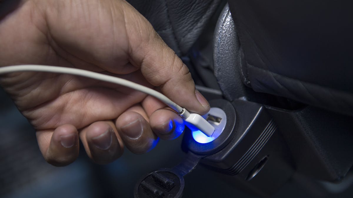 In Seat USB Chargers