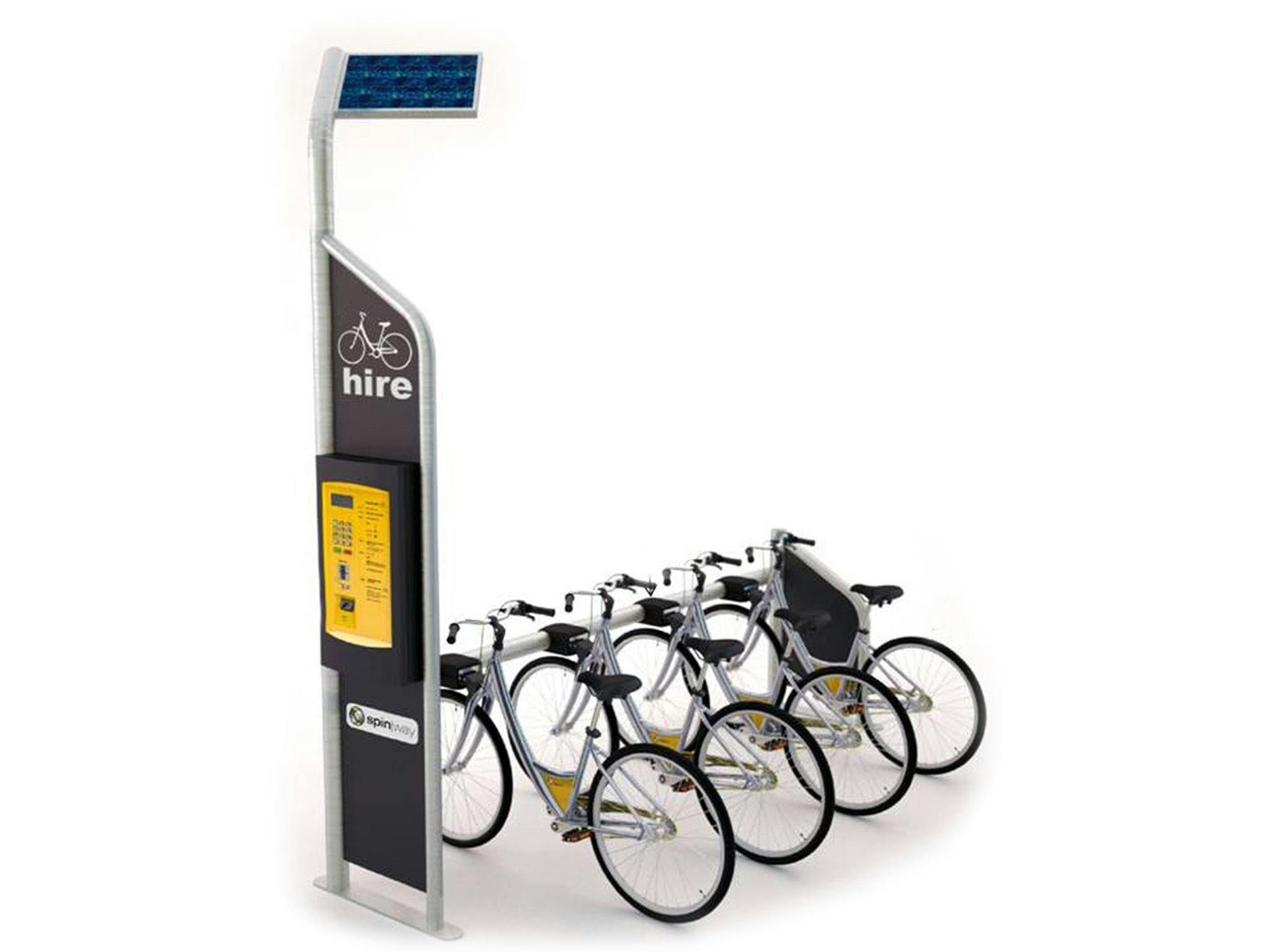 Share A Bike Canberra Bike station