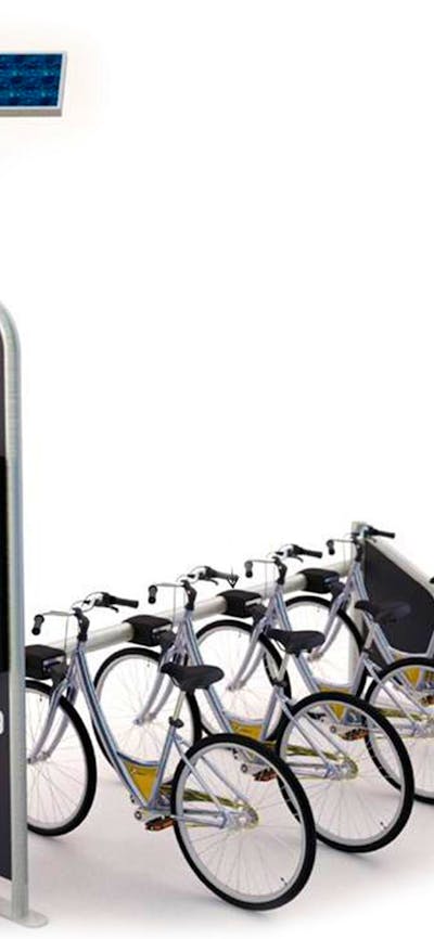 Share A Bike Canberra Bike station