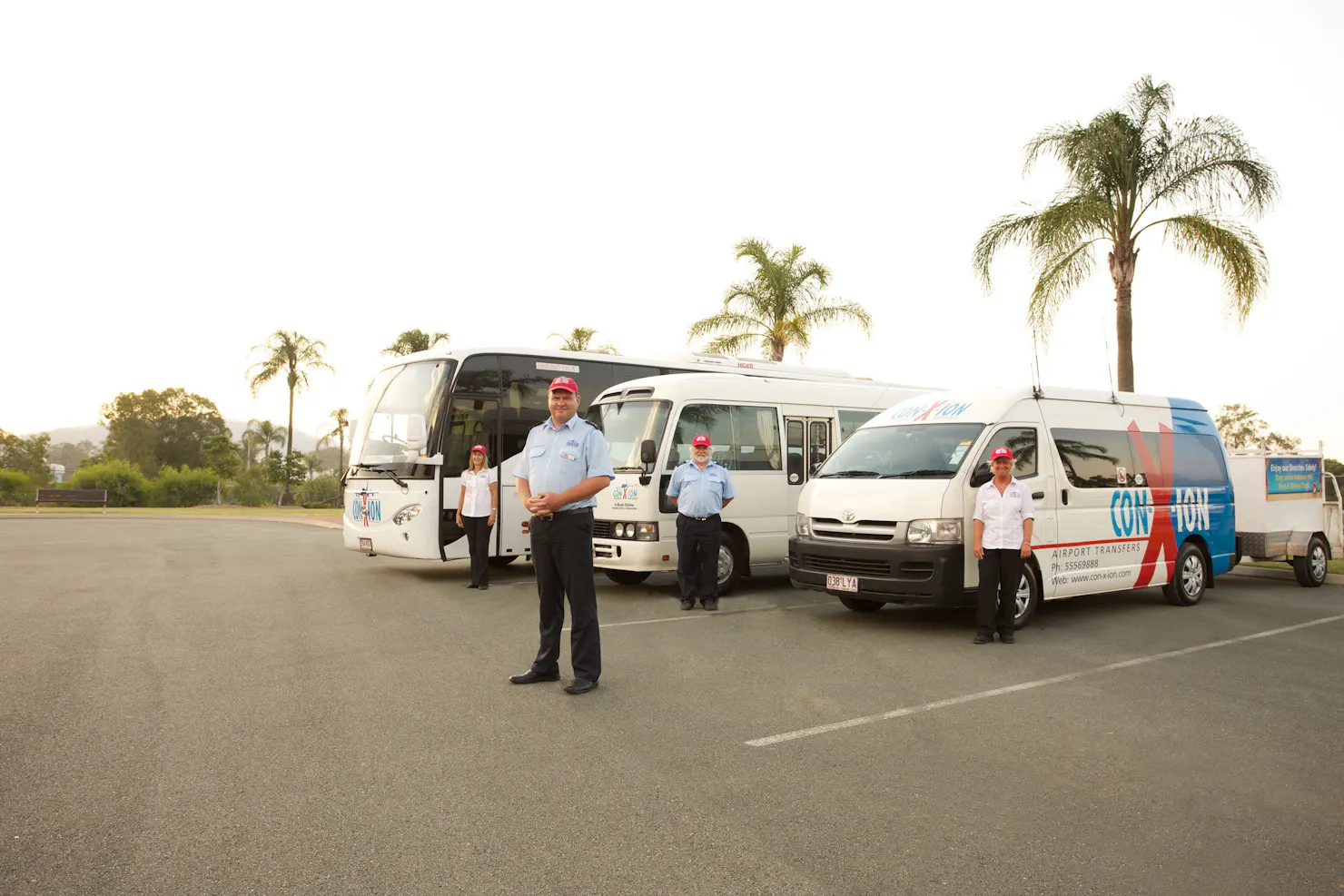 Con-x-ion has a large fleet of vehicles to accommodate all requirements.