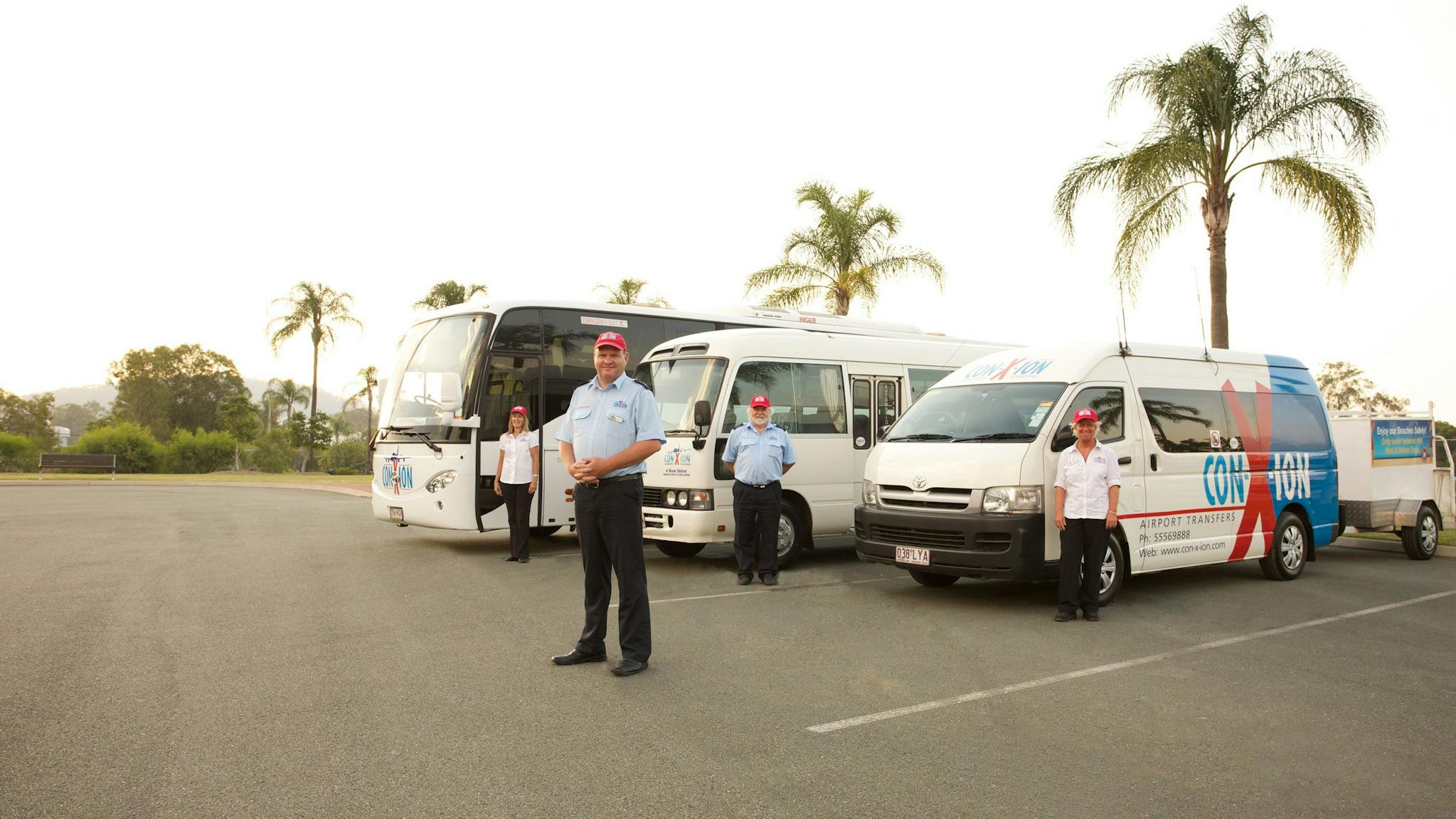 Con-x-ion has a large fleet of vehicles to accommodate all requirements.