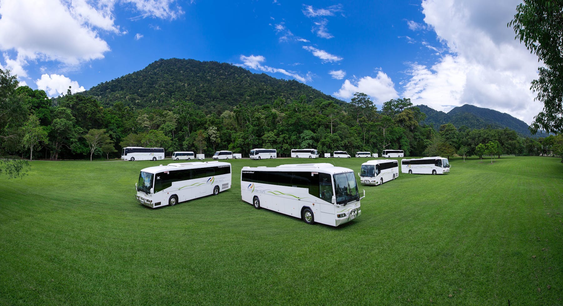 Down Under Tours coach fleet