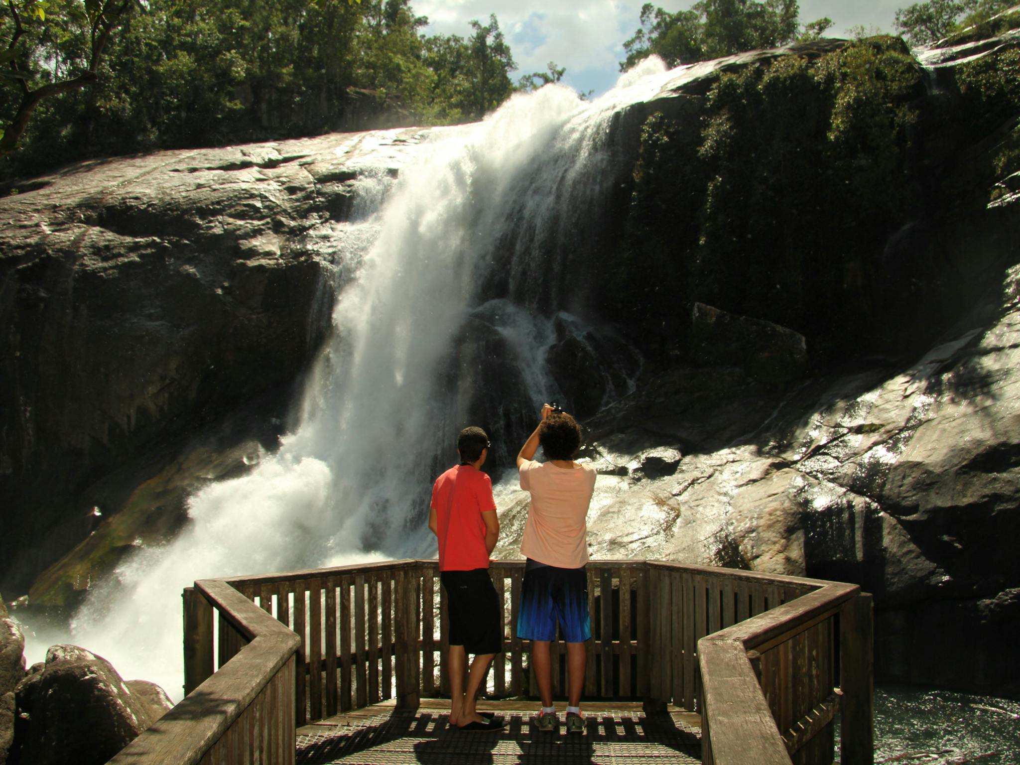 Murray Falls Girramay National Park Tropical Coast Tourism