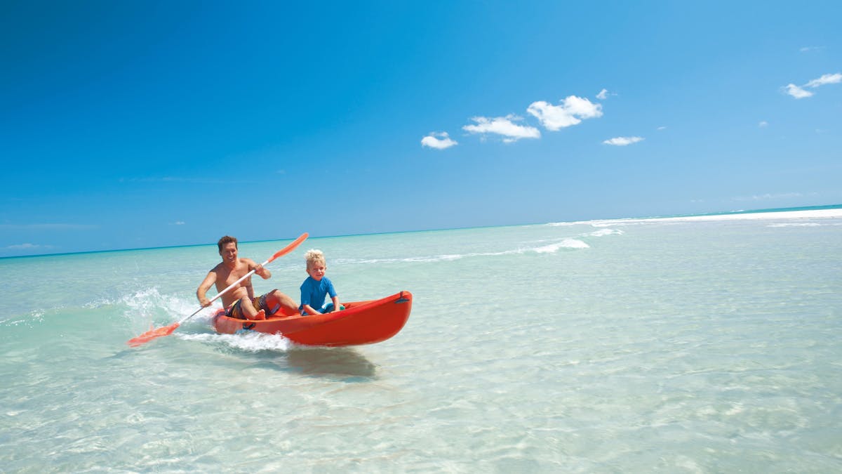 Kayaking in Hervey Bay