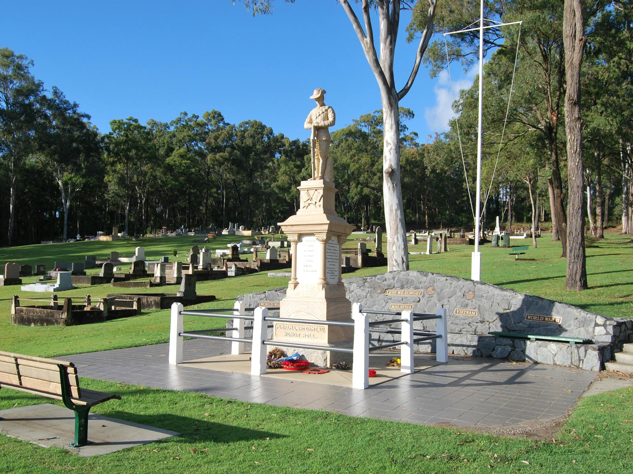 Pimpama & Ormeau War Memorial Pimpama & Ormeau War Memorial