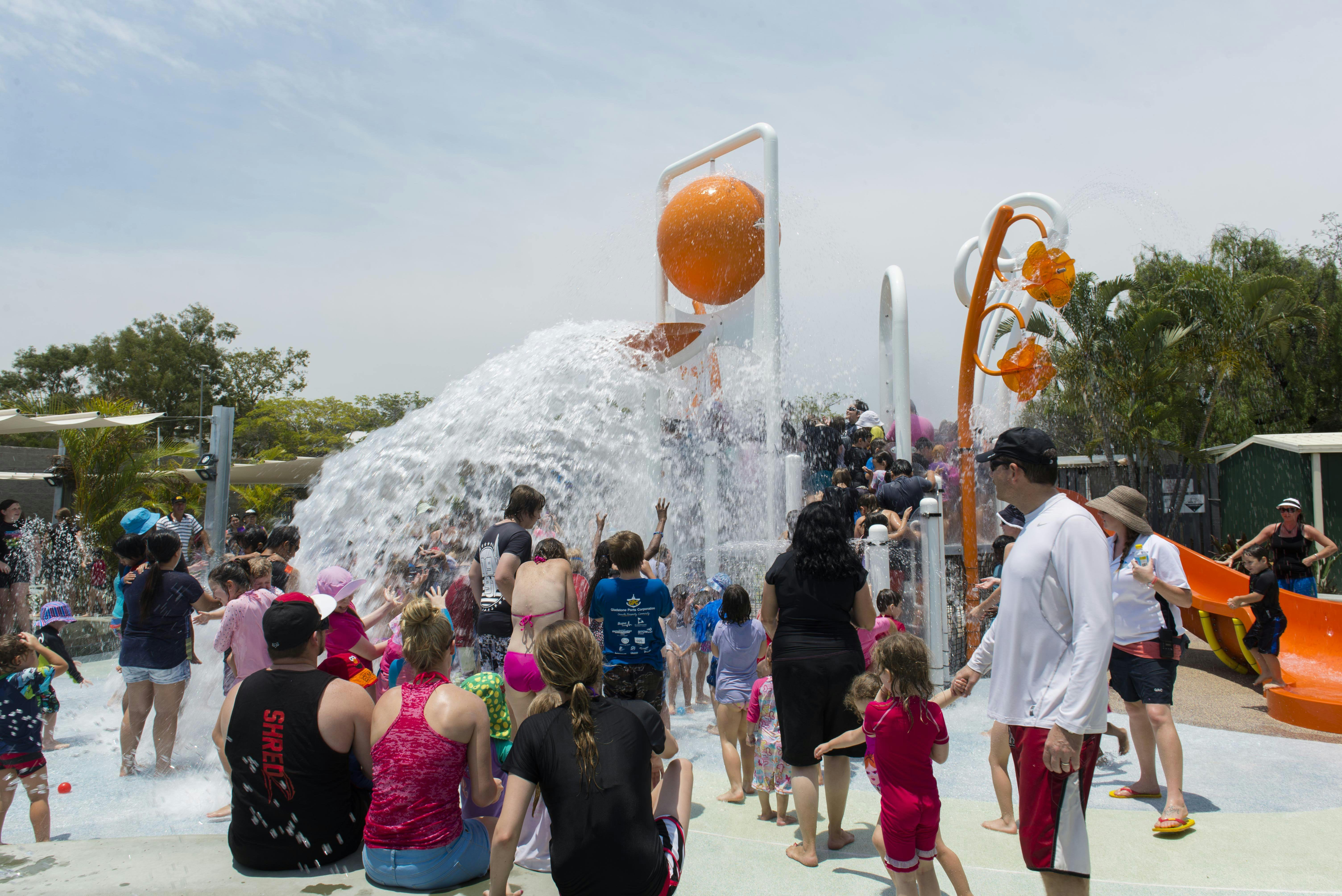 Gladstone Aquatic Centre, Splash Zone