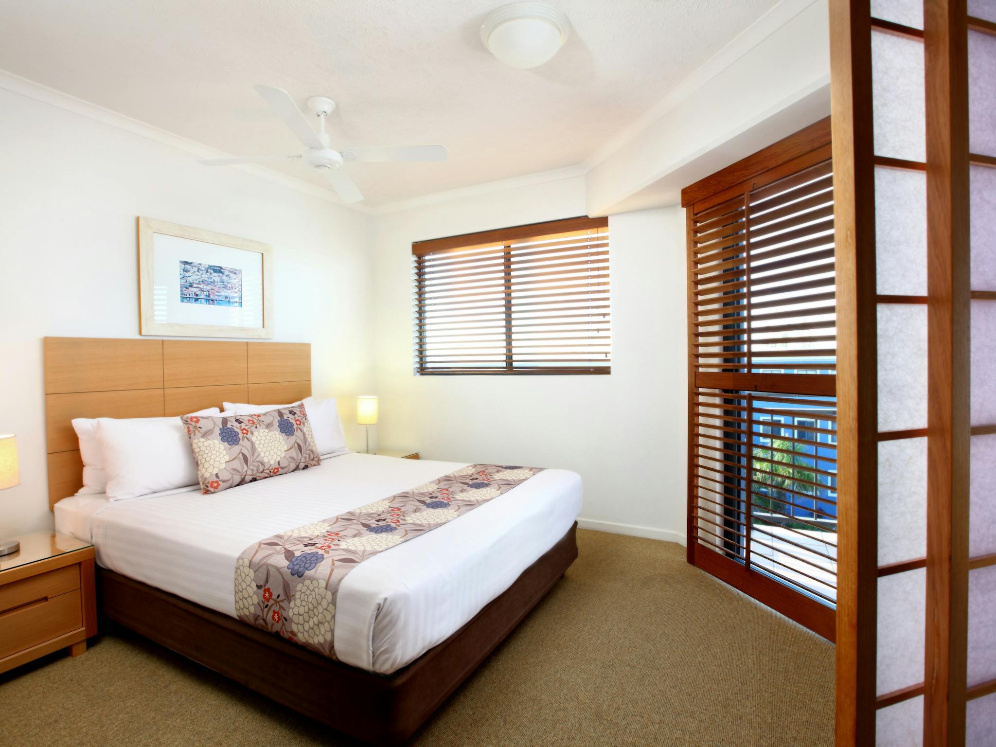 One Bedroom Spa Apartment - Bedroom One Bedroom Spa Apartment - Bedroom