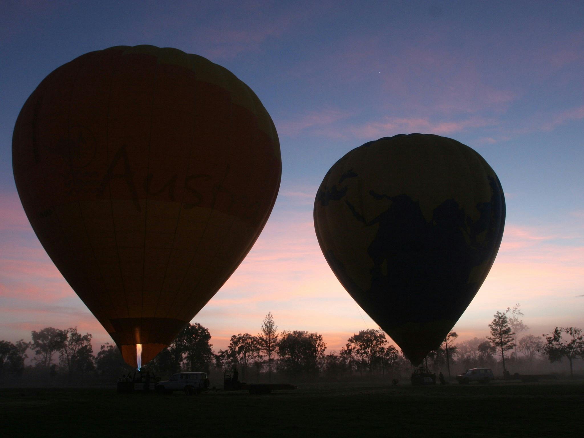 Brisbane Balloon flights at sunrise
