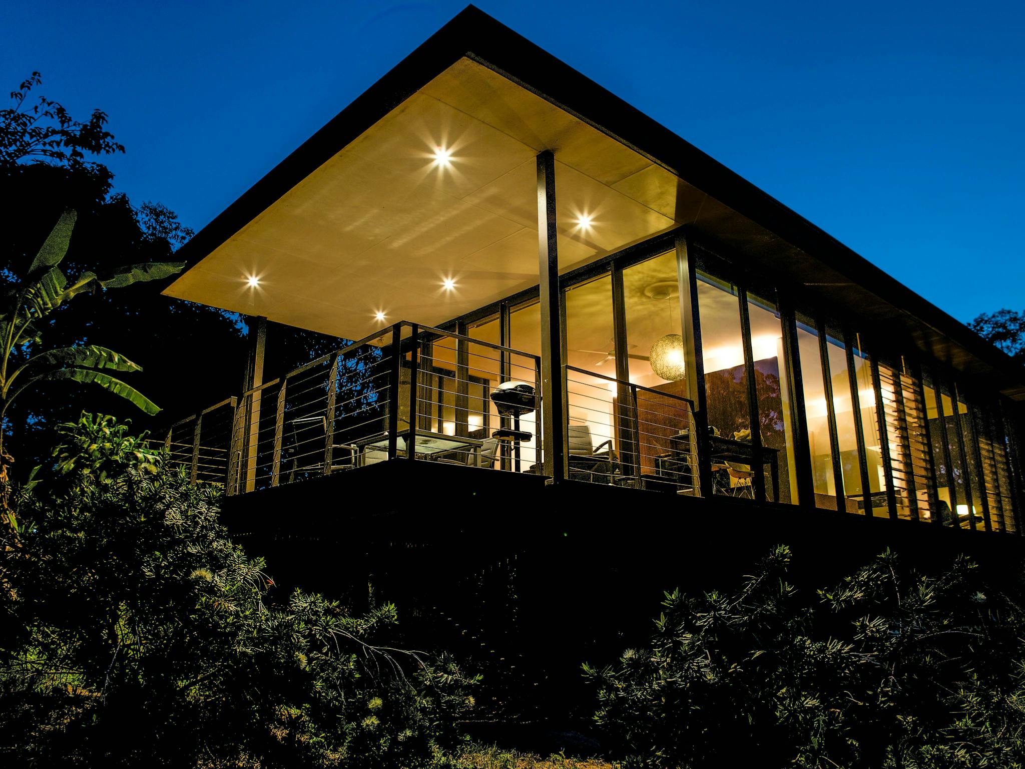 Cottage at night Cottage at night
