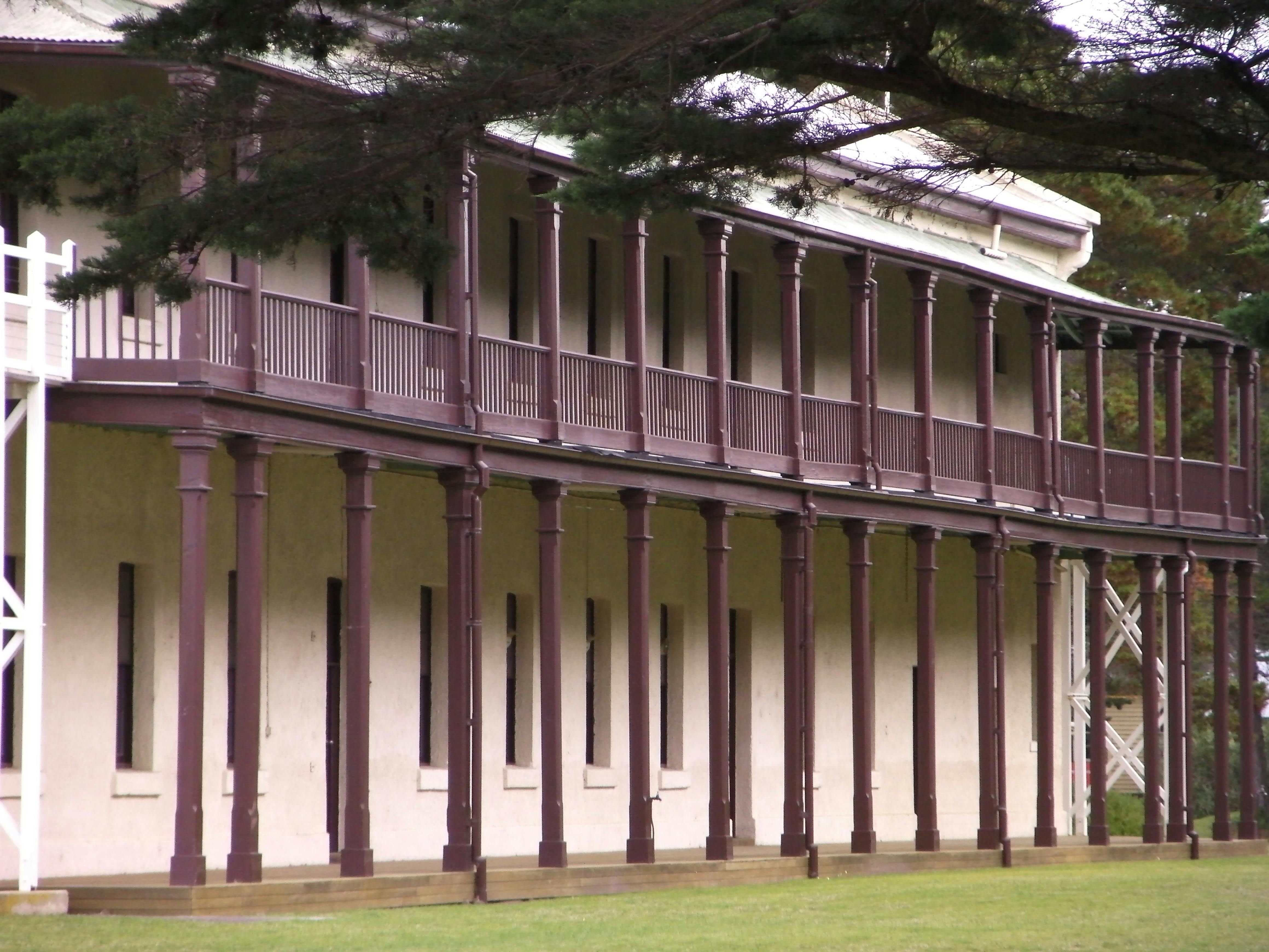 Former hospital at quarantine station
